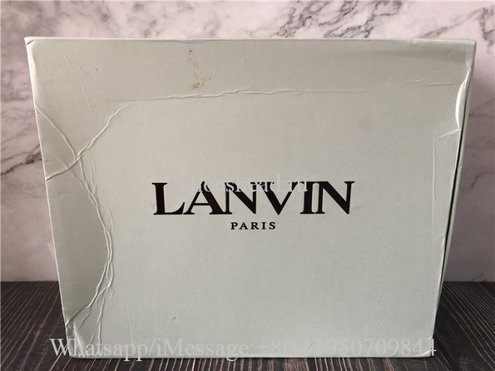Super Quality Lanvin Curb Sneaker Grey White