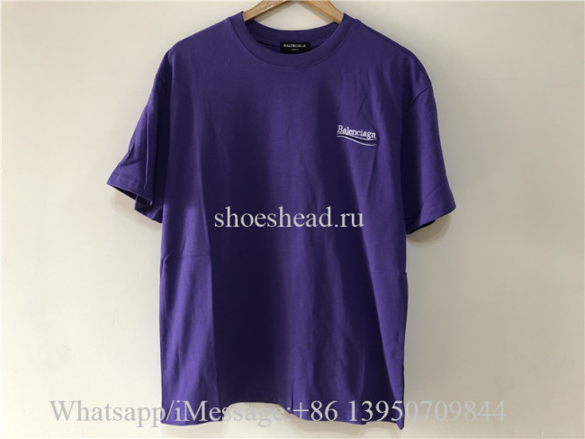 Balenciaga Purple Tee Shirt