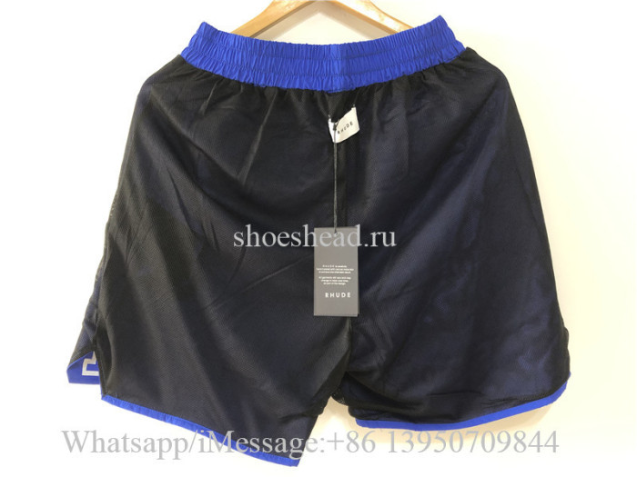 Rhude RH Logo Shorts Blue