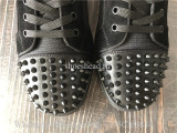 Christian Louboutin Spike Flat Sneaker Black