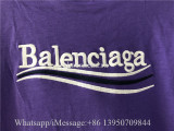 Balenciaga Purple Tee Shirt