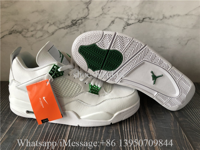 Air Jordan 4 Retro Metallic Green