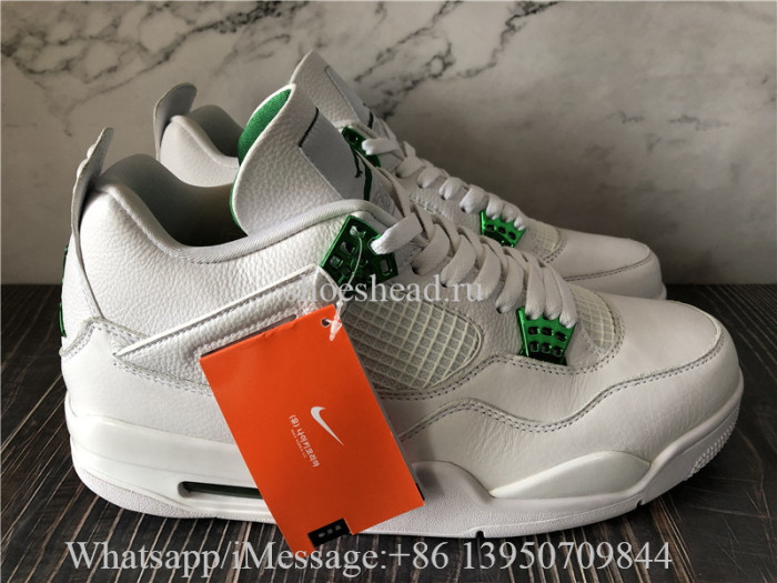 Air Jordan 4 Retro Metallic Green