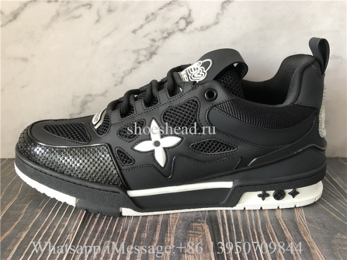 Louis Vuitton LV Skate Sneaker Black White