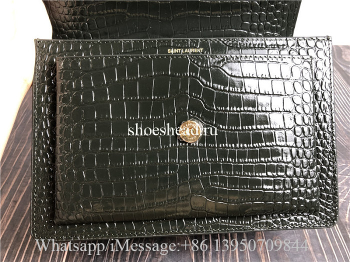 Original YSL Solferino Medium Satchel In Box Saint Laurent Leather Bag