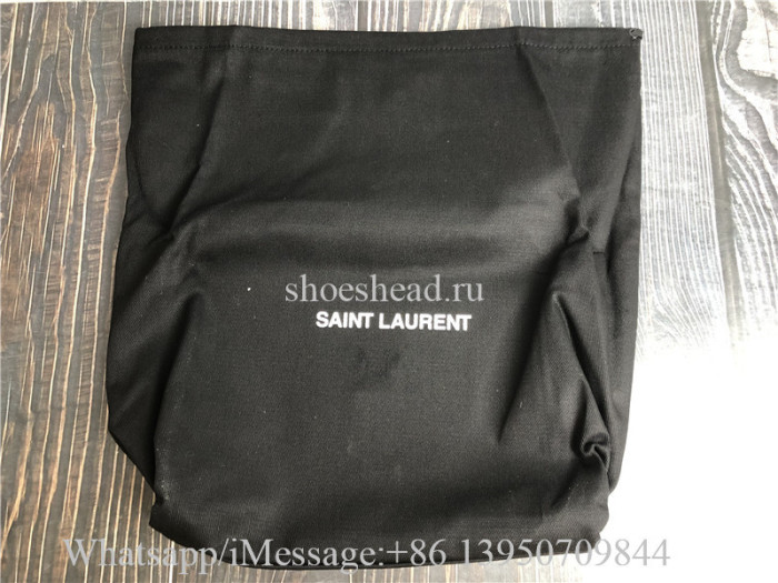 YSL Sunset Medium Chain Bag In Crocodile-Embossed Shiny Leather Bag