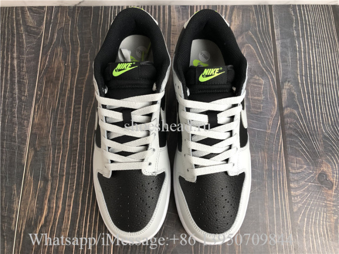 Nike Dunk Low Reverse Panda With Neon Accents
