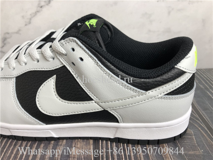 Nike Dunk Low Reverse Panda With Neon Accents