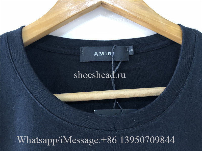 Amiri Black Tee Shirt