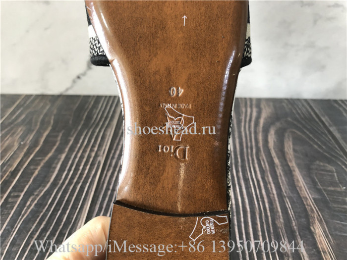 Dior Dway Slide Black