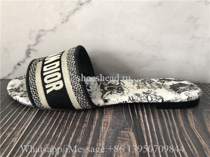 Dior Dway Slide Black