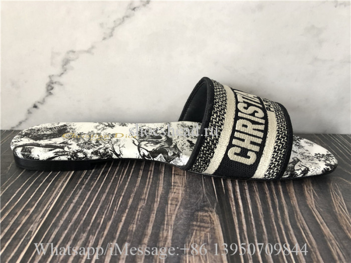 Dior Dway Slide Black