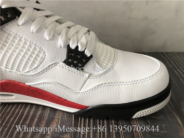 Super Quality Air Jordan 4 Retro Red Cement