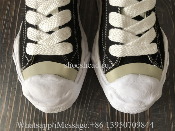Maison Mihara Yasuhiro Black Peterson Original Sole Sneakers