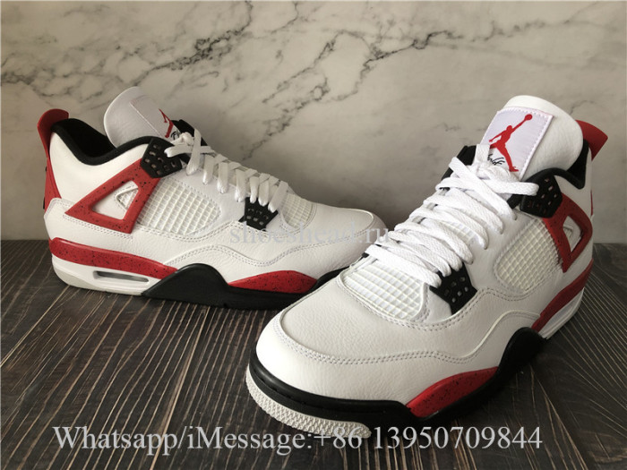 Super Quality Air Jordan 4 Retro Red Cement