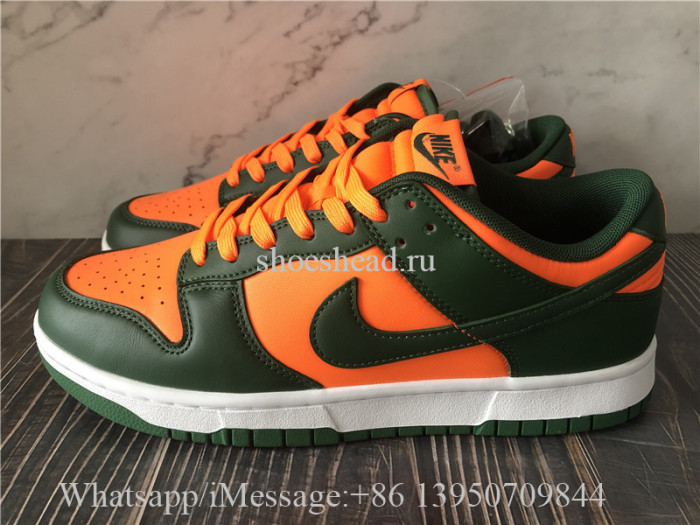 Nike Dunk Low Miami Hurricane