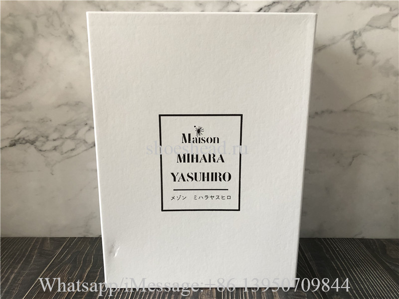 Maison Mihara Yasuhiro Black Peterson Original Sole Sneakers