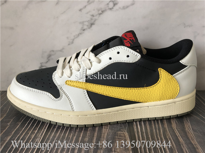 Air Jordan 1 Retro Low Travis Scott Yellow