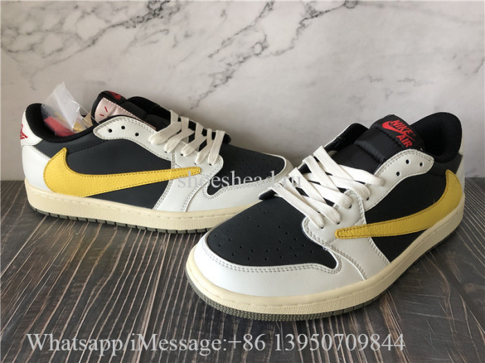 Air Jordan 1 Retro Low Travis Scott Yellow