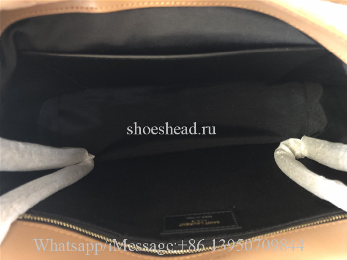 Original Saint Laurent Tan Suede Medium Niki Bag 28cm