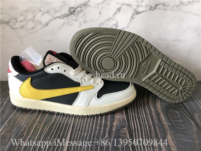 Air Jordan 1 Retro Low Travis Scott Yellow