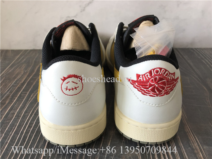 Air Jordan 1 Retro Low Travis Scott Yellow