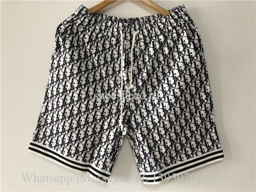 Christian Dior White Oblique Shorts