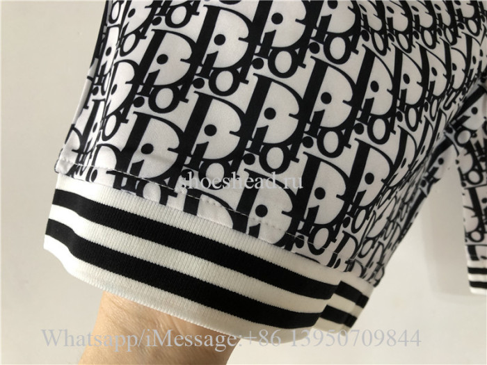 Christian Dior White Oblique Shorts