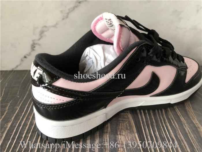 Nike Dunk Low Pink Black Patent