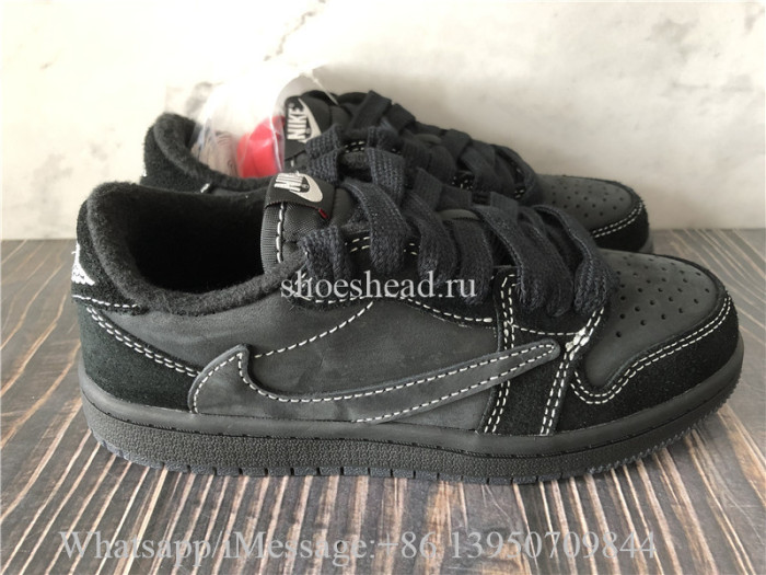 Kid Air Jordan 1 Retro Low Travis Scott Phantom