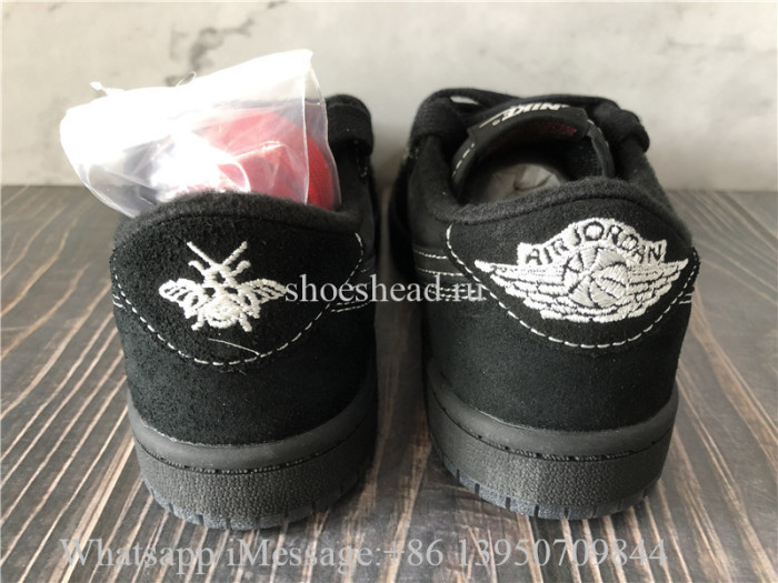 Kid Air Jordan 1 Retro Low Travis Scott Phantom