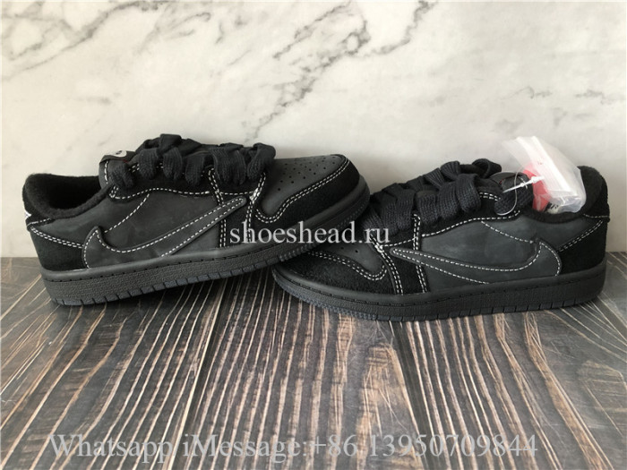 Kid Air Jordan 1 Retro Low Travis Scott Phantom