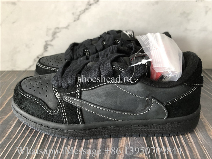 Kid Air Jordan 1 Retro Low Travis Scott Phantom