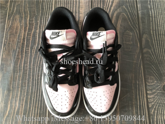 Nike Dunk Low Pink Black Patent