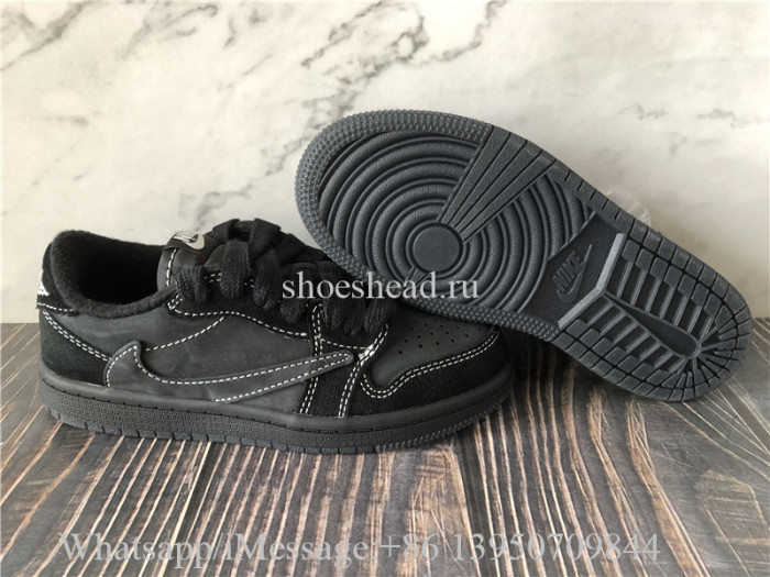 Kid Air Jordan 1 Retro Low Travis Scott Phantom