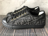 Fendi Men's New Summery Canvas Monogram Low Top Sneaker