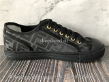 Fendi Men's New Summery Canvas Monogram Low Top Sneaker