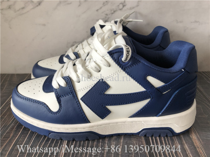 Off White Out Of Office Sneaker Blue White