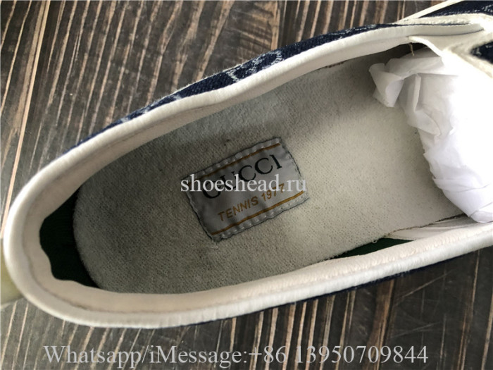 Gucci Tennis 1977 Sneaker Blue GG Supreme