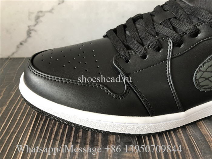 Air Jordan 1 Low  Black Elephant