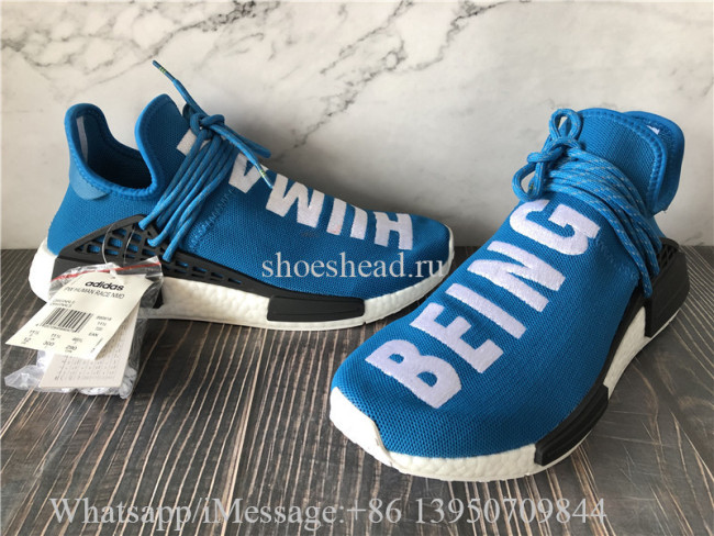 Pharrell Williams x Adidas Human Race Being Blue