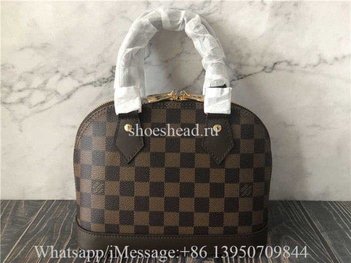 Original Louis Vuitton Alma BB Damier Ebene Bag N41221
