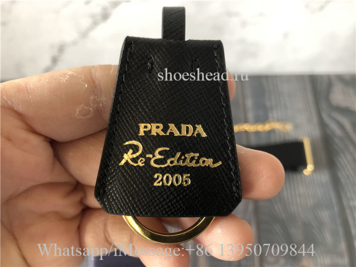 Original Prada Re-Edition 2005 Saffiano Leather Bag