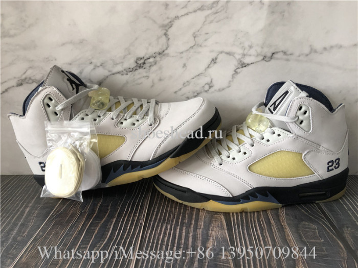 A Ma Maniere x Air Jordan 5 Dawn Diffused Photon Blue