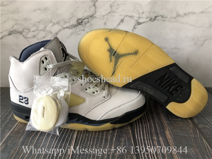 A Ma Maniere x Air Jordan 5 Dawn Diffused Photon Blue
