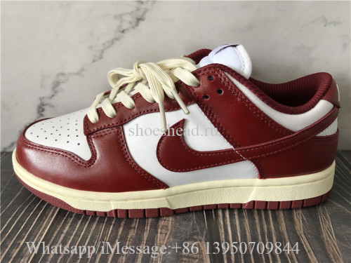 Nike Dunk Low Vintage Team Red