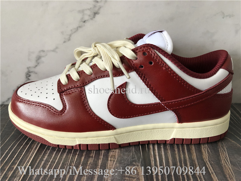 Nike Dunk Low Vintage Team Red