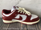 Nike Dunk Low Vintage Team Red