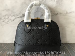 Original Louis Vuitton Neo Alma BB Monogram Empreinte Leather Bag M44829