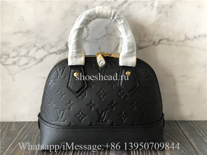 Original Louis Vuitton Neo Alma BB Monogram Empreinte Leather Bag M44829